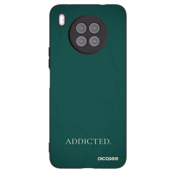 Picasee silikonski črni ovitek za Huawei Nova 8i - Addicted