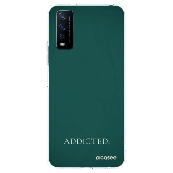Picasee silikonski prozorni ovitek za Vivo Y11s - Addicted
