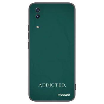 Picasee silikonski črni ovitek za Vivo Y11s - Addicted