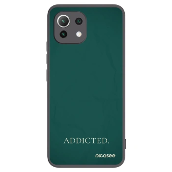 Picasee silikonski črni ovitek za Xiaomi 11 Lite 5G NE - Addicted