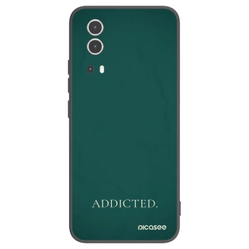 Picasee silikonski črni ovitek za Vivo Y72 5G - Addicted