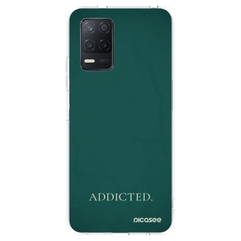 Picasee silikonski prozorni ovitek za Realme 8 5G - Addicted