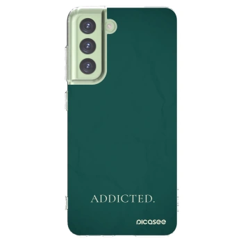 Picasee silikonski prozorni ovitek za Samsung Galaxy S21 FE 5G - Addicted