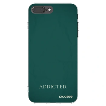 Picasee silikonski prozorni ovitek za Apple iPhone 7 Plus - Addicted