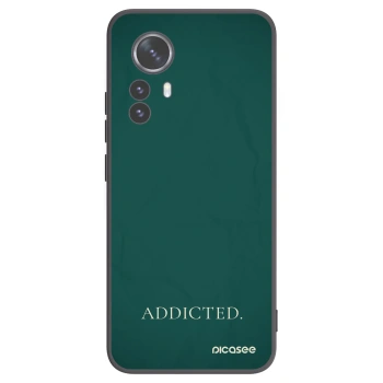 Picasee silikonski črni ovitek za Xiaomi 12 Pro - Addicted