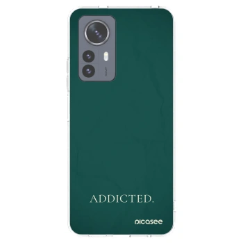 Picasee silikonski prozorni ovitek za Xiaomi 12 Pro - Addicted
