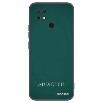 Picasee silikonski črni ovitek za Xiaomi Redmi 10C - Addicted