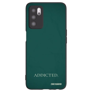Picasee silikonski črni ovitek za OPPO A16s - Addicted