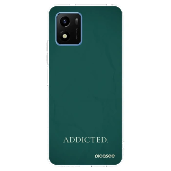 Picasee silikonski prozorni ovitek za Vivo Y01 - Addicted