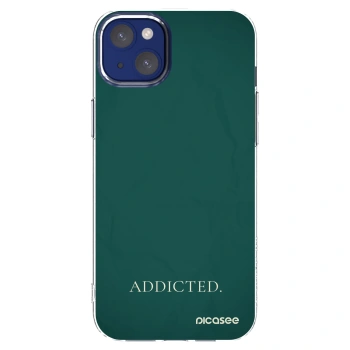 Picasee silikonski prozorni ovitek za Apple iPhone 14 Plus - Addicted