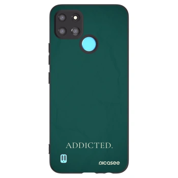 Picasee silikonski črni ovitek za Realme C21Y - Addicted