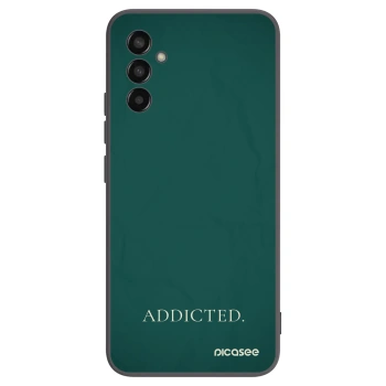 Picasee silikonski črni ovitek za Samsung Galaxy M13 M135F - Addicted