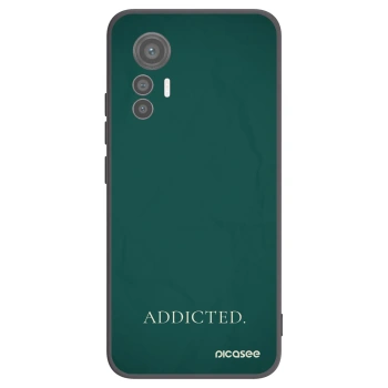 Picasee silikonski črni ovitek za Xiaomi 12 Lite - Addicted