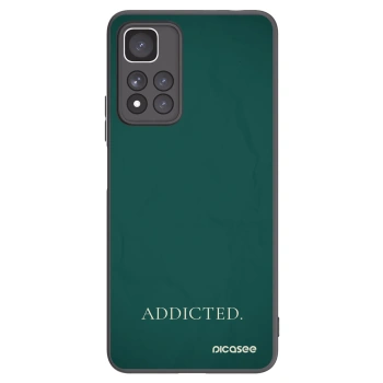 Picasee silikonski črni ovitek za Xiaomi Redmi Note 11 Pro+ 5G - Addicted