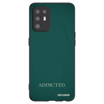 Picasee silikonski črni ovitek za OPPO A94 5G - Addicted