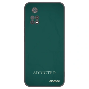 Picasee silikonski črni ovitek za Xiaomi Poco M4 Pro - Addicted