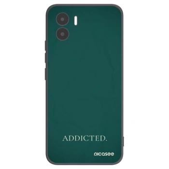 Picasee silikonski črni ovitek za Xiaomi Redmi A1 - Addicted