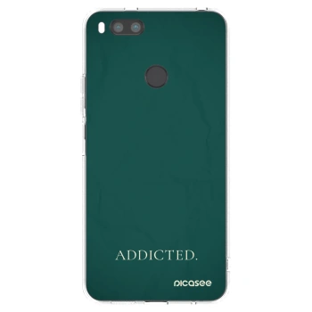Picasee silikonski prozorni ovitek za Xiaomi Redmi A1 - Addicted