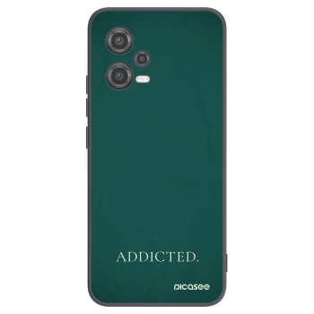 Picasee silikonski črni ovitek za Xiaomi Poco X5 - Addicted