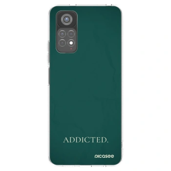 Picasee silikonski prozorni ovitek za Xiaomi Redmi Note 11S 5G - Addicted