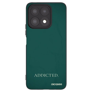 Picasee silikonski črni ovitek za Honor X8a - Addicted