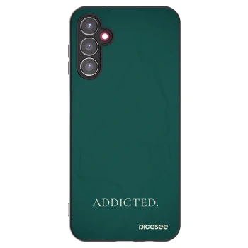 Picasee silikonski črni ovitek za Samsung Galaxy A14 4G A145R - Addicted