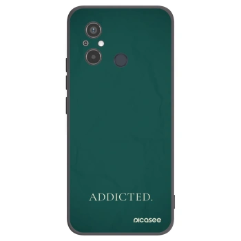 Picasee silikonski črni ovitek za Xiaomi Redmi 12C - Addicted