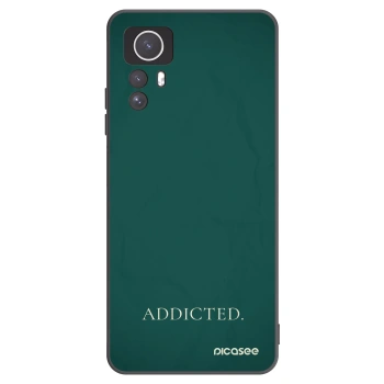Picasee silikonski črni ovitek za Xiaomi Redmi Note 12S - Addicted
