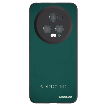 Picasee silikonski črni ovitek za Honor Magic5 Pro - Addicted