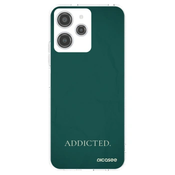 Picasee silikonski prozorni ovitek za Xiaomi Redmi 12 4G - Addicted