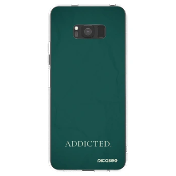 Picasee silikonski prozorni ovitek za Samsung Galaxy S8 G950F - Addicted