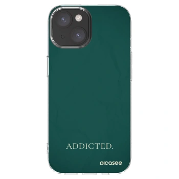 Picasee silikonski prozorni ovitek za Apple iPhone 15 - Addicted