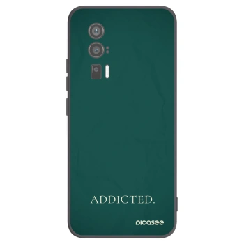 Picasee silikonski črni ovitek za Xiaomi Poco F5 Pro 5G - Addicted