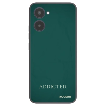 Picasee silikonski črni ovitek za Realme 10 4G - Addicted