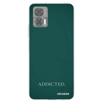 Picasee silikonski prozorni ovitek za Motorola Edge 30 Neo - Addicted