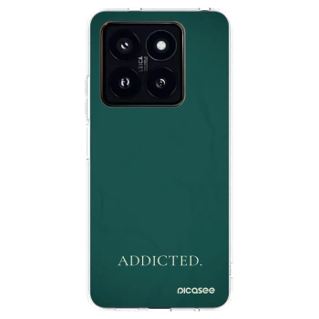 Picasee silikonski prozorni ovitek za Xiaomi 14 Pro - Addicted