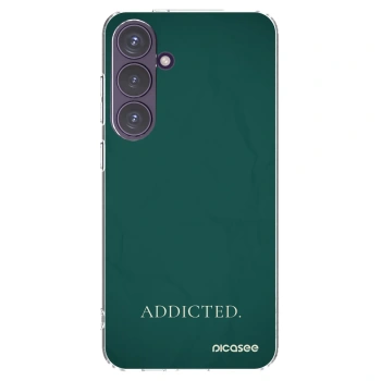 Picasee silikonski prozorni ovitek za Samsung Galaxy S24+ S926B 5G - Addicted