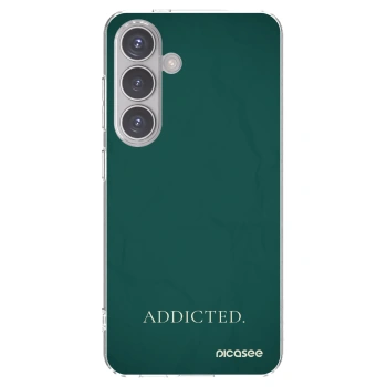 Picasee silikonski prozorni ovitek za Samsung Galaxy S24 S921B 5G - Addicted