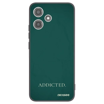 Picasee silikonski črni ovitek za Xiaomi Redmi 12 5G - Addicted