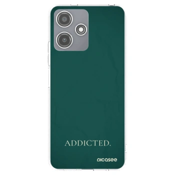 Picasee silikonski prozorni ovitek za Xiaomi Redmi 12 5G - Addicted
