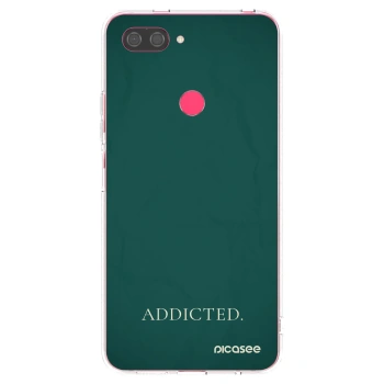 Picasee silikonski prozorni ovitek za Xiaomi Mi 8 Lite - Addicted