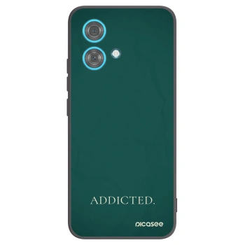 Picasee silikonski črni ovitek za Motorola Edge 40 Neo - Addicted