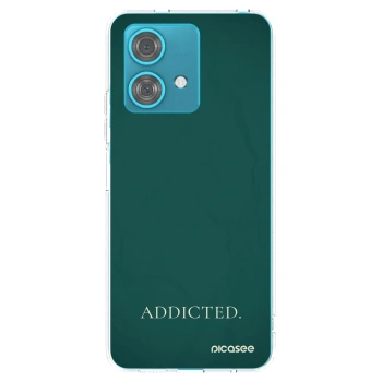 Picasee silikonski prozorni ovitek za Motorola Edge 40 Neo - Addicted
