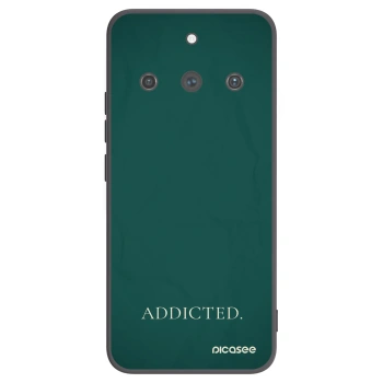 Picasee silikonski črni ovitek za Realme 11 Pro+ - Addicted