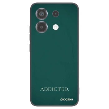 Picasee silikonski črni ovitek za Xiaomi Poco X6 - Addicted