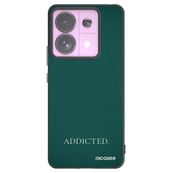Picasee silikonski črni ovitek za Xiaomi Redmi Note 13 Pro 5G - Addicted