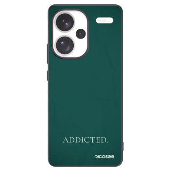 Picasee silikonski črni ovitek za Xiaomi Redmi Note 13 Pro+ 5G - Addicted