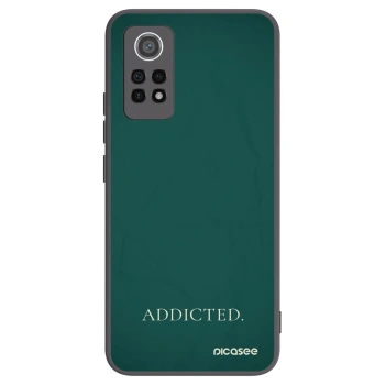 Picasee silikonski črni ovitek za Xiaomi Redmi Note 12 Pro 4G - Addicted