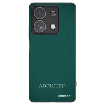 Picasee silikonski črni ovitek za Xiaomi Redmi Note 13 Pro 4G - Addicted