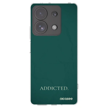 Picasee silikonski prozorni ovitek za Xiaomi Redmi Note 13 Pro 4G - Addicted